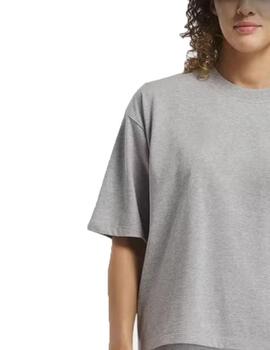 Camiseta Reebok IDE Brand Proud Gris Mujer