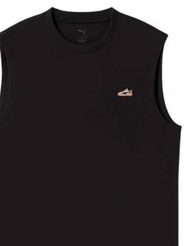 Camiseta Puma Mens Sneaker Tank Negro Hombre