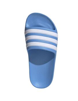 Chanclas Adidas Adilette Aqua K Azul/Blanco