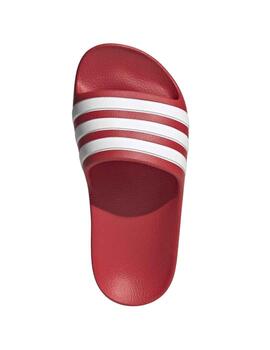 Chanclas Adidas Adilette Aqua K Rojo/Blanco