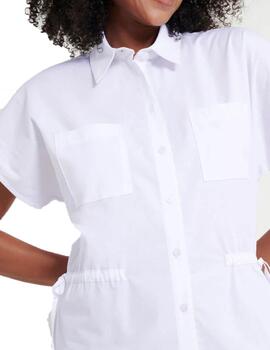 Camisa Naf Naf Gaia MC Blanco Mujer