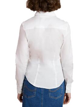 Camisa Naf Naf Halva ML Crudo Mujer