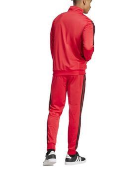 Chandal Adidas M 3S TR TT Rojo/Negro Hombre