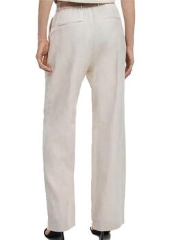 Pantalón Desigual Suitrojo Crudo Mujer