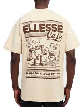 Camiseta Ellesse Mulini MC Beige Hombre