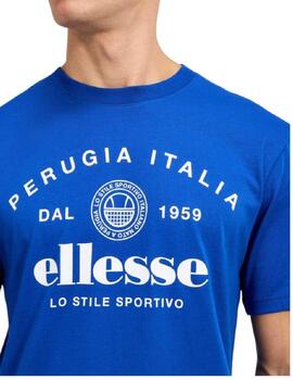 Camiseta Ellesse Pepito MC Azul Hombre