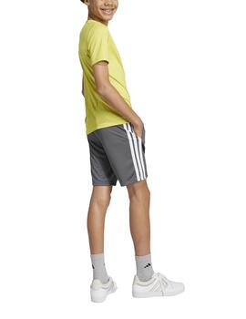 Conjunto Adidas J TR-ES 3S Set Amarillo/Gris