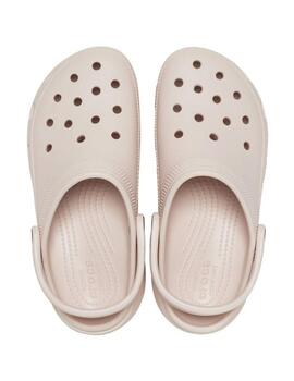 Zuecos Crocs Classic Platform Clog W Rosa Cuarzo