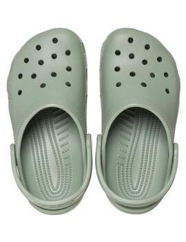 Zuecos Crocs Classic Clog K Verde Musgo