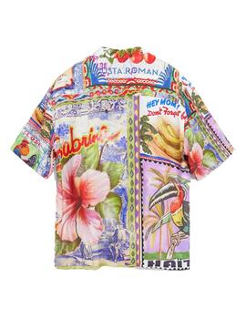 Camisa Desigual Jan MC Multicolor Hombre