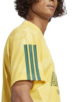 Camiseta Adidas M Tiro NP Amarillo/Verde Hombre