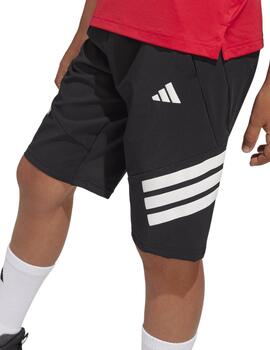 Pantalón corto Adidas J SPR SH Negro Niño