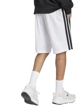 Pantalón corto Adidas M 3S TR Blanco/Negro Hombre