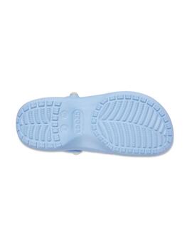 Zuecos Crocs Classic Platform Pearl W Azul Mujer