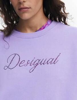 Sudadera Desigual Afra Lavanda Mujer