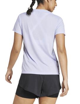 Camiseta Adidas TR-ES Crew Azul Mujer