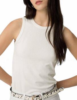 Camiseta Tiffosi Emma_P SM P2 Blanco/Verde Mujer