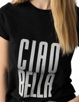Camiseta Tiffosi Florence_2 MC Negro Mujer