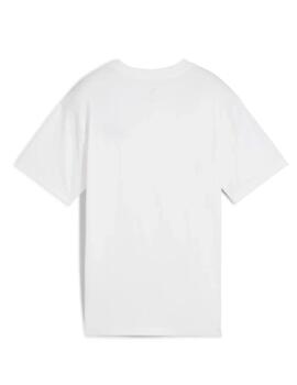 Camiseta Puma ESS Small Nº1 Logo Blanco Niño