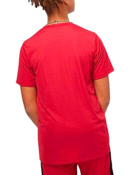 Camiseta Jordan Jumpman Logo Rojo Niño