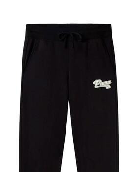 Pantalón Puma SCRIPT Sweatpants FL Negro Mujer