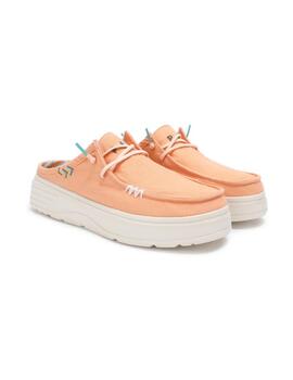Zapatillas Walk in Pitas Caparica Naranja Mujer