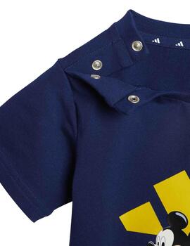 Conjunto Adidas I DY MM Set Marino/Azul