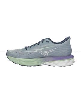 Zapatillas Mizuno Wave Skyrise 6 Gris Mujer