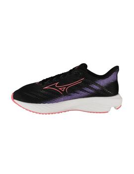 Zapatillas Mizuno Enerzy Rider Jr Negro/Rs/Mo Niña