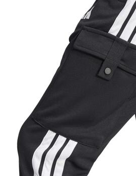 Pantalón Adidas M Tiro Cargo Negro/Bco Hombre
