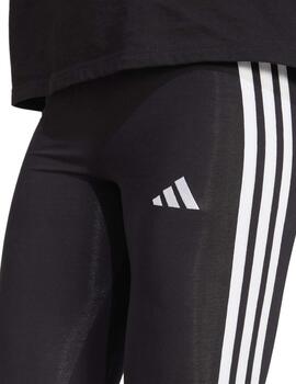Leggings Adidas W 3S SJ Leg Negro/Bco Mujer