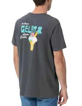 Camiseta elPulpo Gelato MC Antracita Hombre