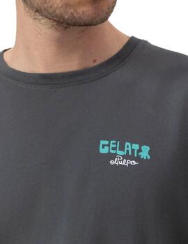 Camiseta elPulpo Gelato MC Antracita Hombre