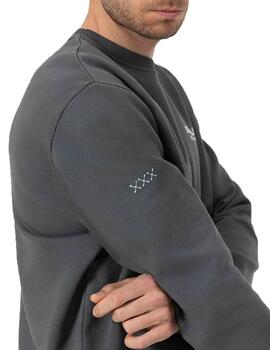 Sudadera elPulpo Enjoy Life Antracita Hombre