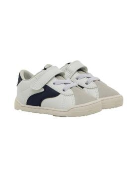 Zapatilla Respect Mustang Blanco-Marino