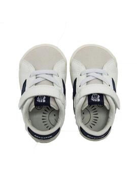 Zapatilla Respect Mustang Blanco-Marino