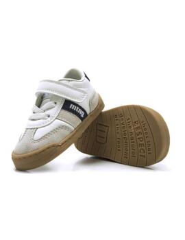 Zapatilla Respect Mustang Blanco-Marino
