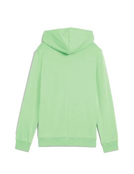 Sudadera Puma ESS Nº1 Logo Verde Niño
