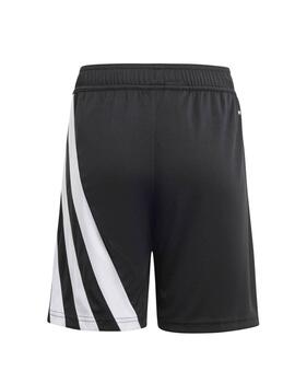 Pantalon corto Adidas Fortore23 Negro/Blanco Niño