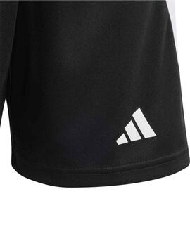 Pantalon corto Adidas Fortore23 Negro/Blanco Niño