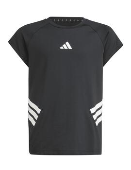 Camiseta Adidas JG SPR Negro Niña