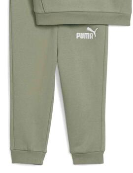 Chándal Puma MINICATS Loungewear Set FL INF Verde
