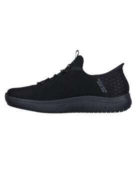Zapatillas Skechers Slip-ins Work Negro Hombre