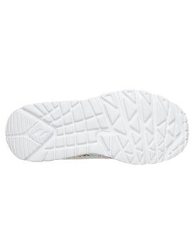 Zapatillas Skechers Street Corazones Blanco