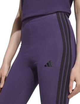 Leggings Adidas W 3S SJ LEG Violeta Mujer