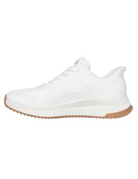 Zapatillas Skechers BOBS Squad 4 Blanco Mujer