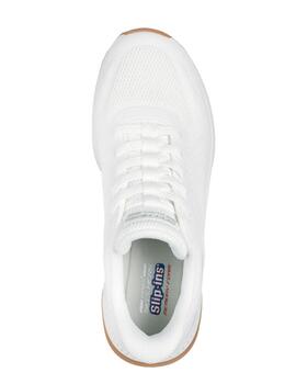 Zapatillas Skechers BOBS Squad 4 Blanco Mujer