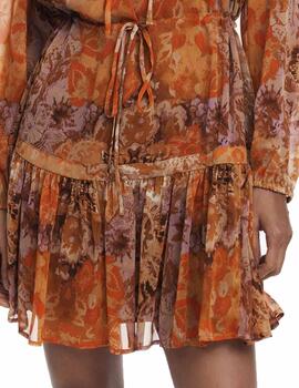 Vestido Desigual BOHOSHORT Naranja Mujer