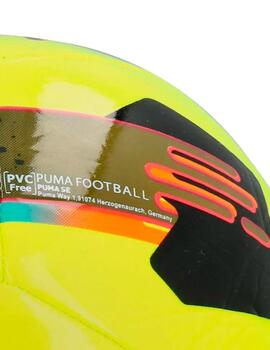 Balón Puma Orbita 7 MS Amarillo/Negro