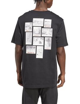 Camiseta Adidas M GALLERY T Negro Hombre